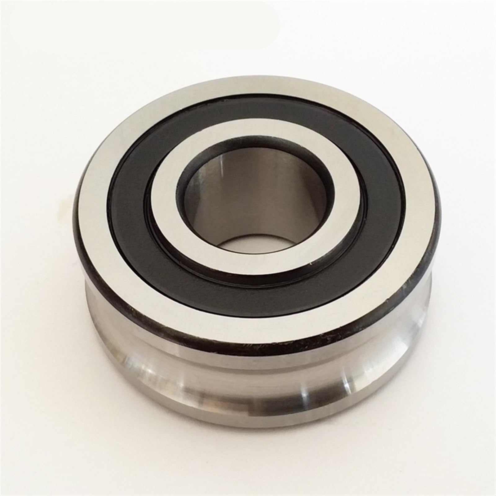 NOBIRTBSA 1PCS LFR5207-30NPP LFR 5207-30 Track Rollers Double Row Angular Contact Ball Bearings Gothic Arch Raceway Groove