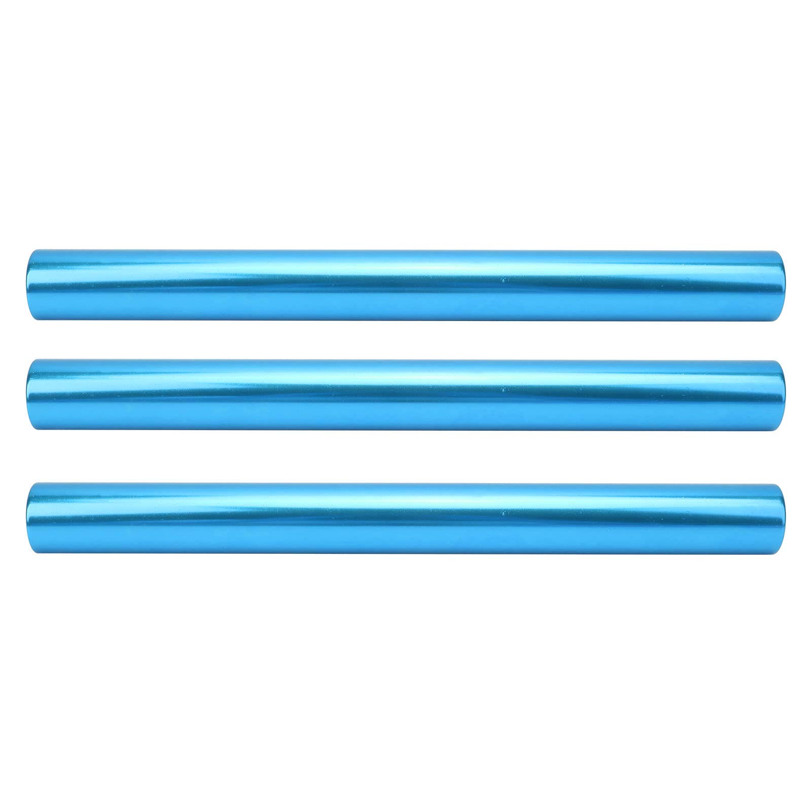 Relay Batons Track and Field Sprint 29 cm 3pcs Blu