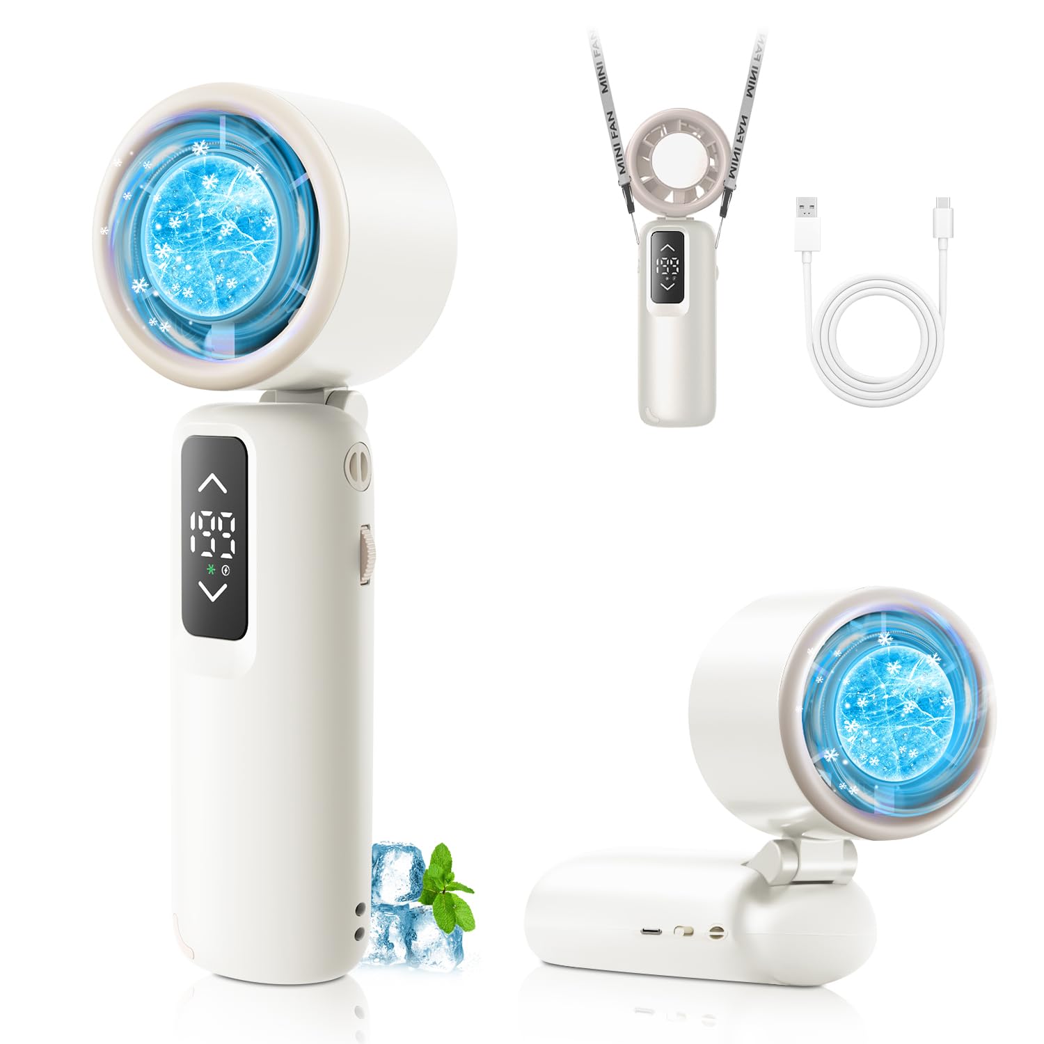 IZONE ハンディファン Amazon | YXHH新登場 ハンディファン ハンディ扇風機 手持ち