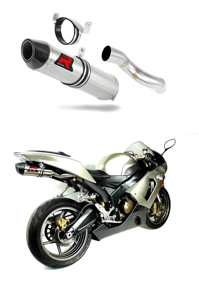ZX6R 636 Exhaust HP2 Carbon Dominator Racing silencer