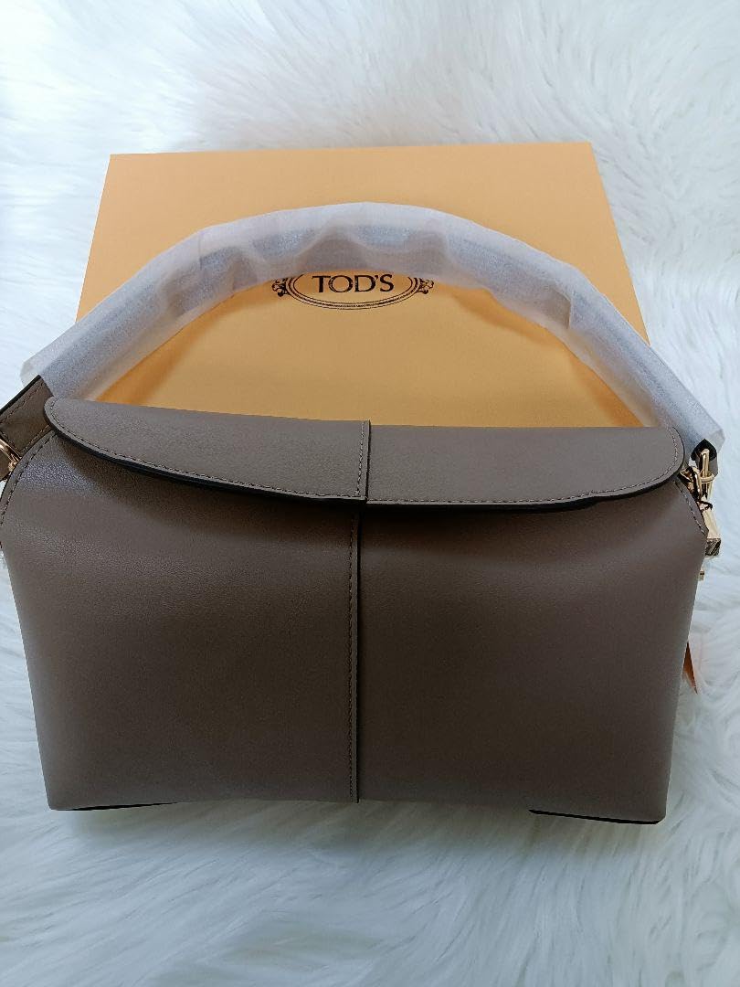 TOD'S T Case メッセンジャー トートバック マイクロ 白 Woman WHITE Tod's Di Bag Folio in Leather Medium-Small