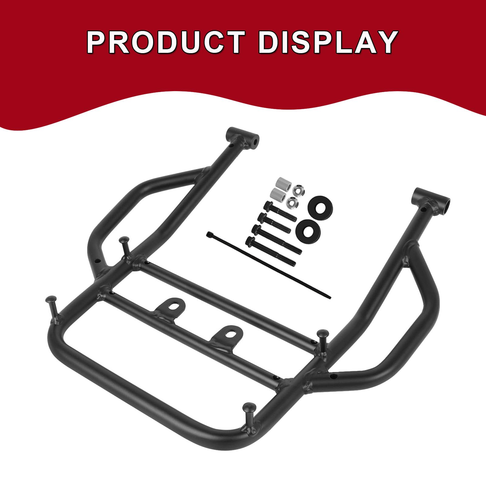 Amazon.com: WORLDMOTOP Rear Luggage Rack Luggage Shelf Replacement
