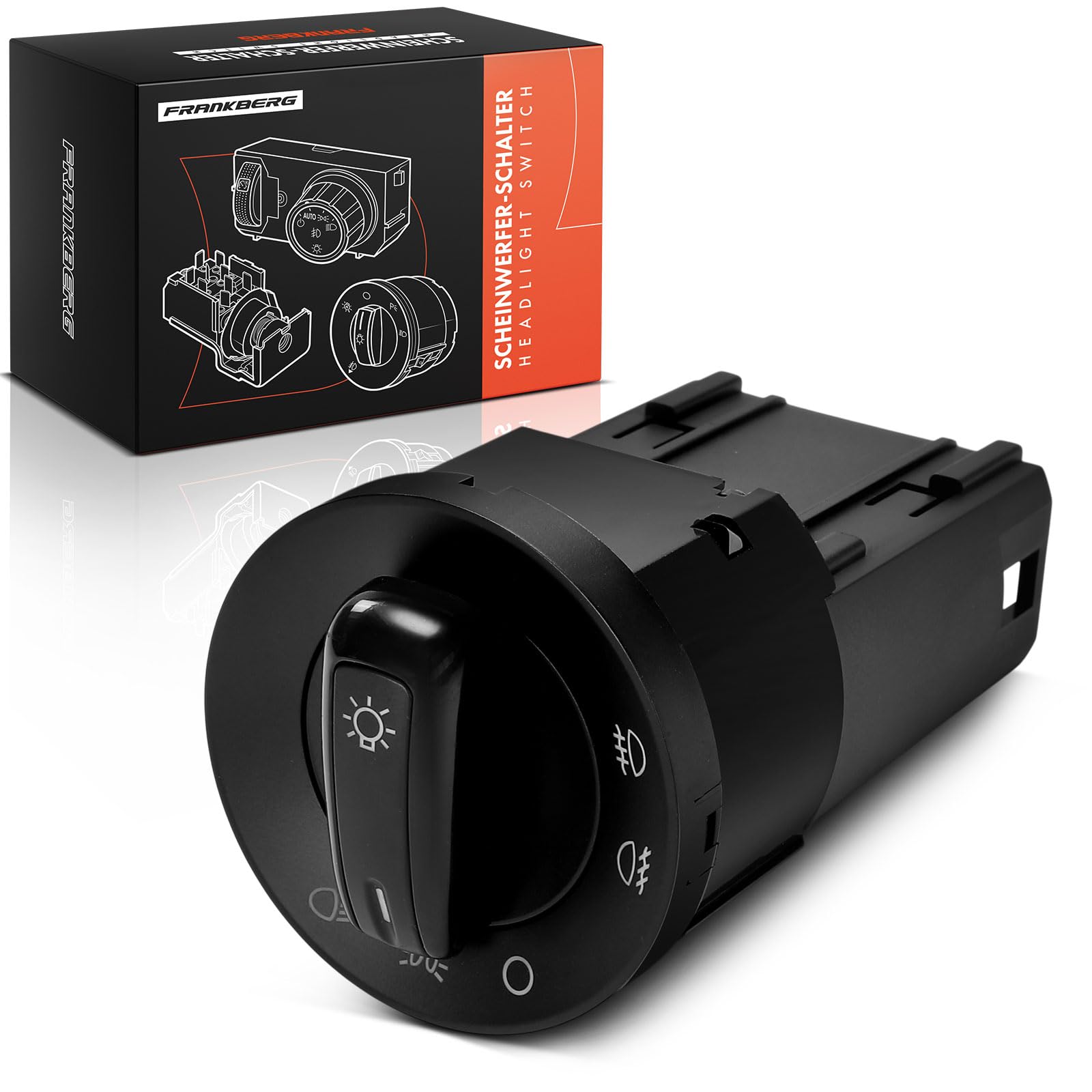 Frankberg Interruttore luci principali Compatibile Polo 6C1 6R1 162 163 AV2 AV3 1K2 6R0941531J 6R0941531JAPV