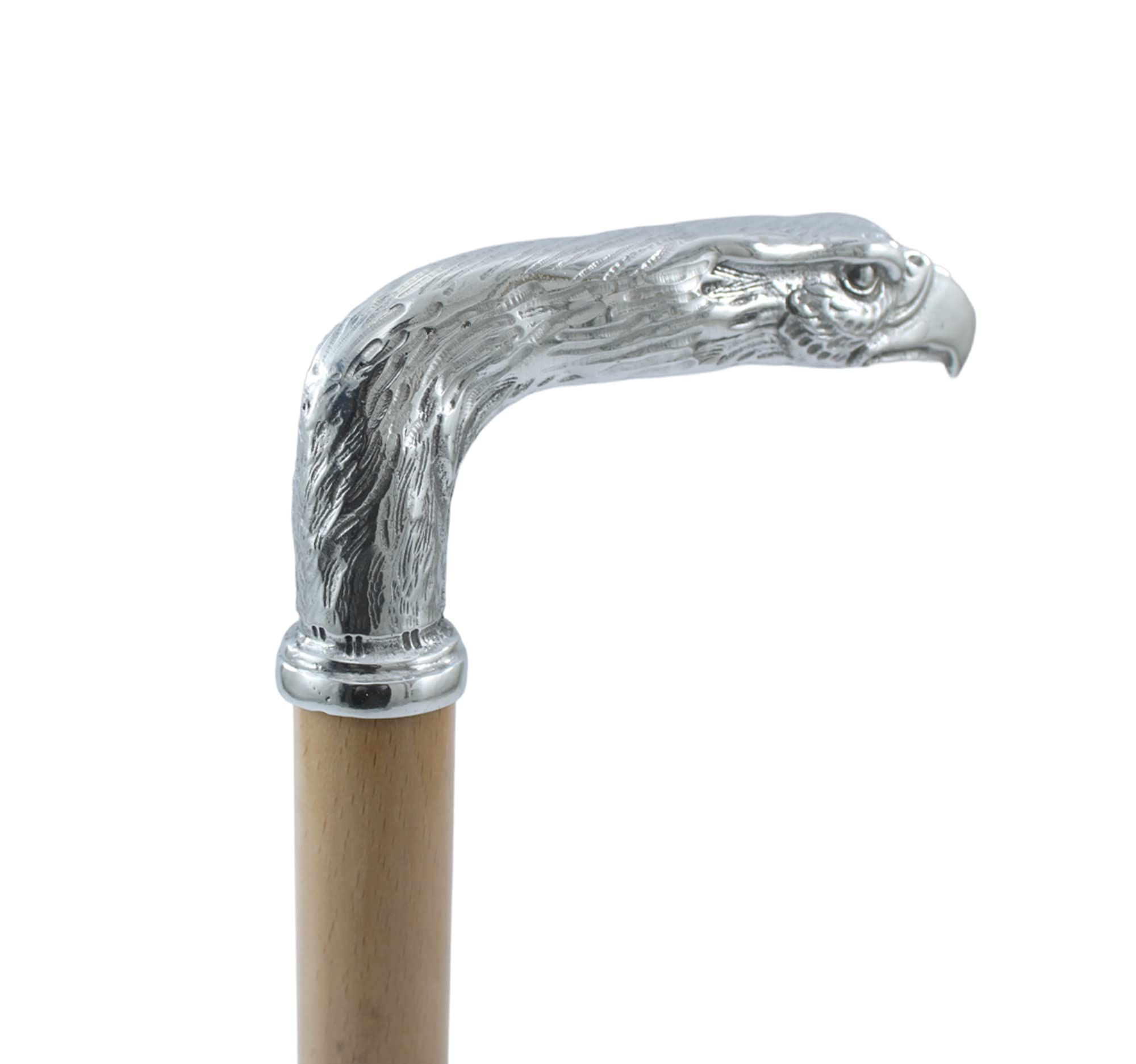 Bastón de Paseo Elegante para Hombre en Madera Maciza con empuñadura clásica Personalizable