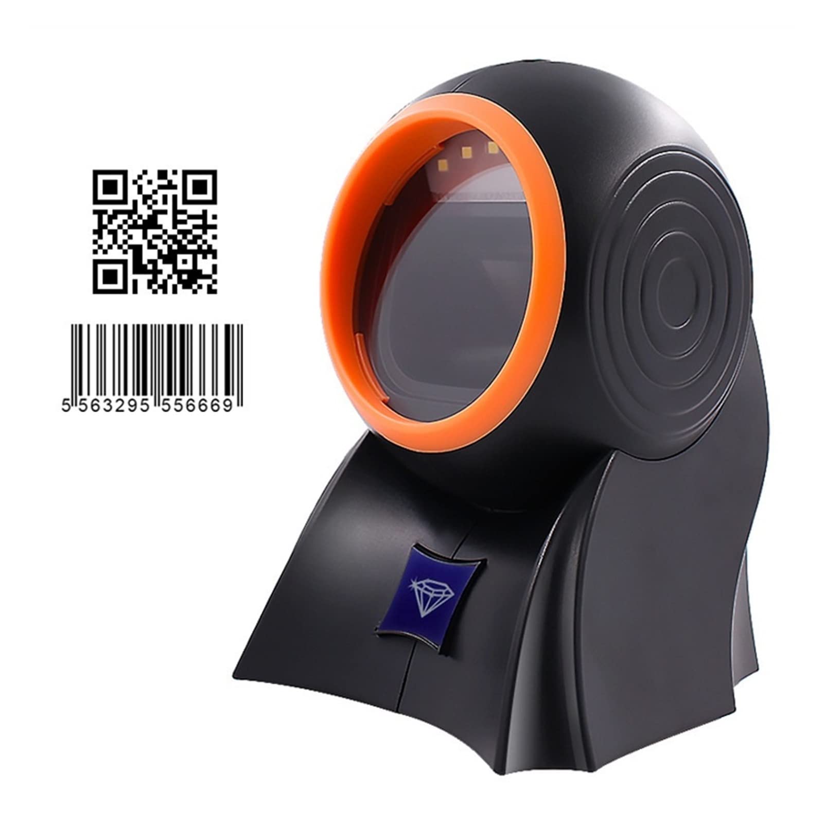 Escáner de código de Barras, Plataforma De Código Escaneo Colección Automática 360 ​​Grados