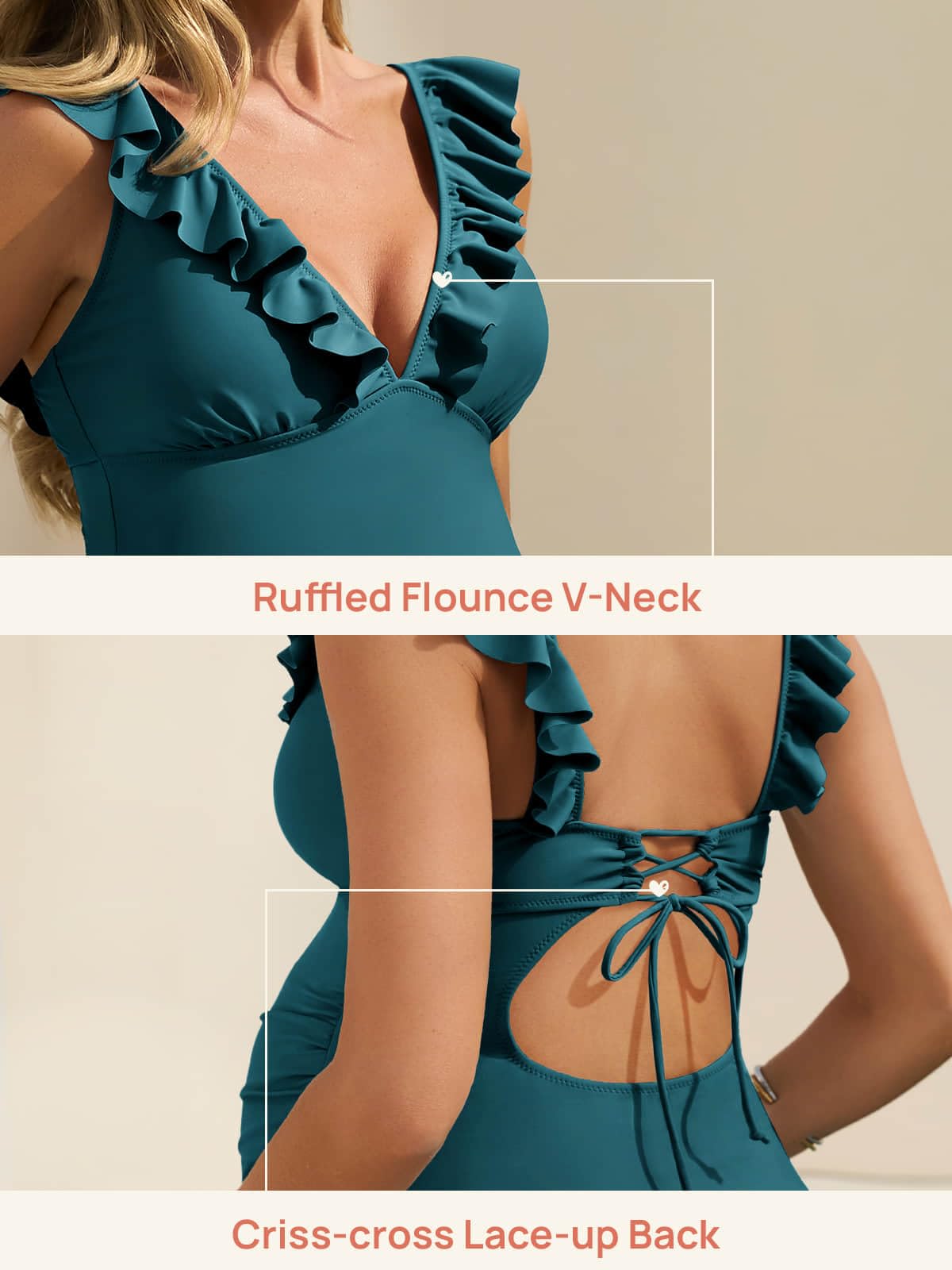 Summer Mae Modern/Fitted Traje de baño de una Sola Pieza Mujer