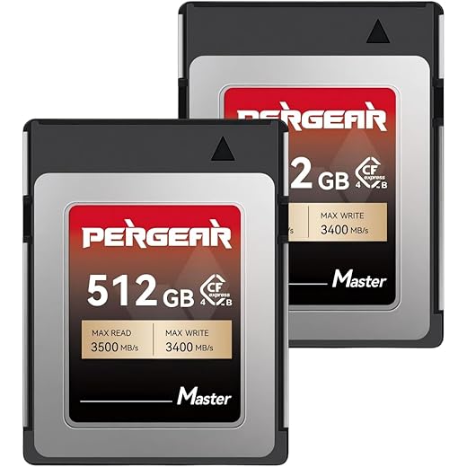 PERGEAR 512GB Cfexpress Memory Card
