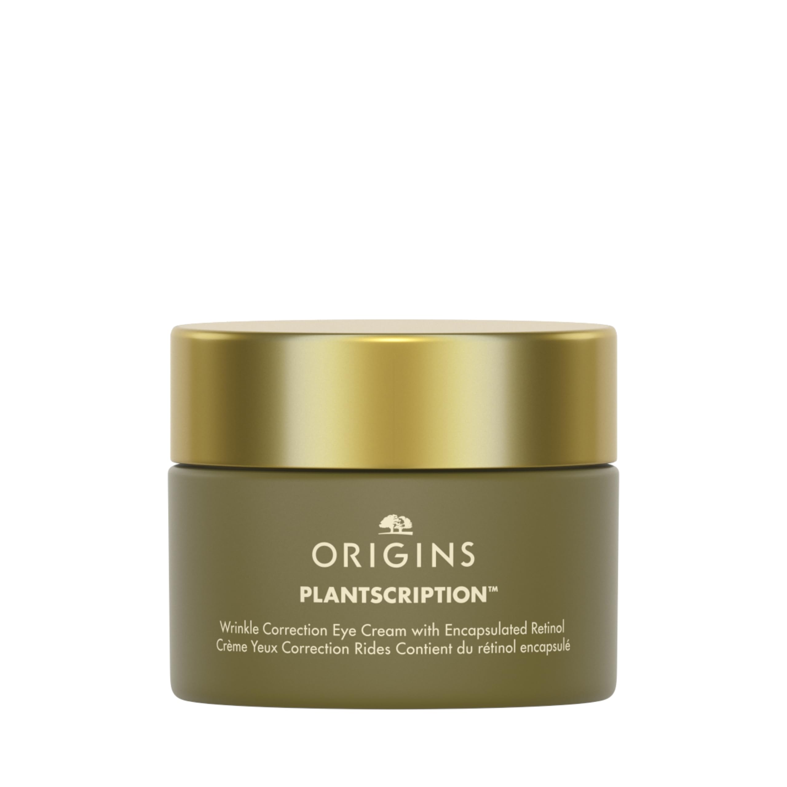 Origins Plantscription Wrinkle Correction Retinol Eye Cream | Visibly Reduces Crow's Feet | With Encapsulated Retinol, 15 ml