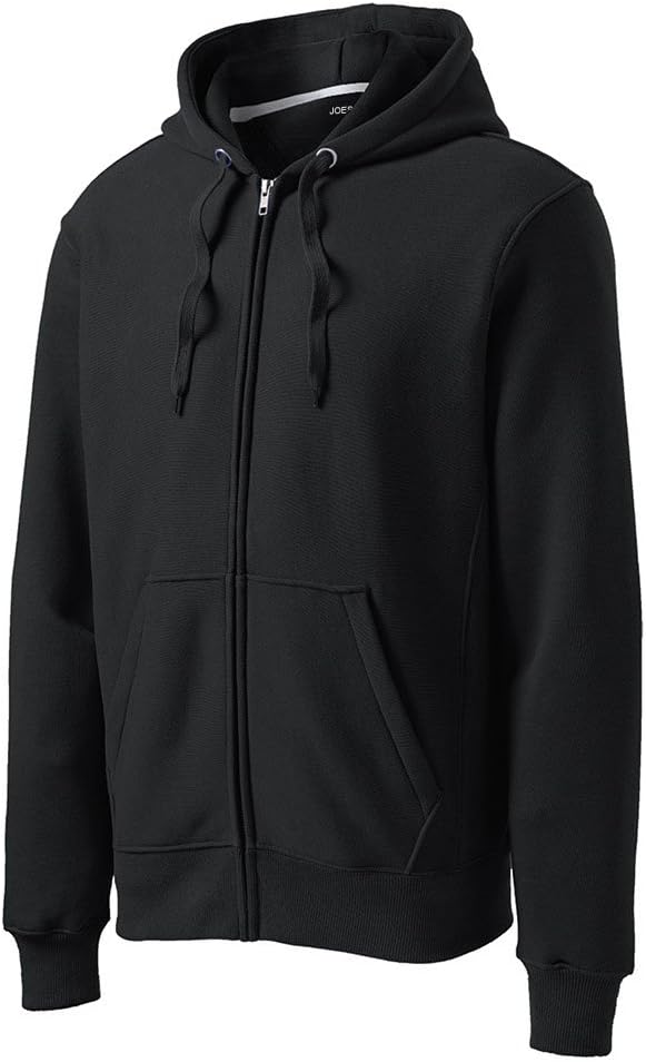 Joe's USA Super Heavyweight Full-Zip Hooded Sweatshirt Sizes XS-4XL