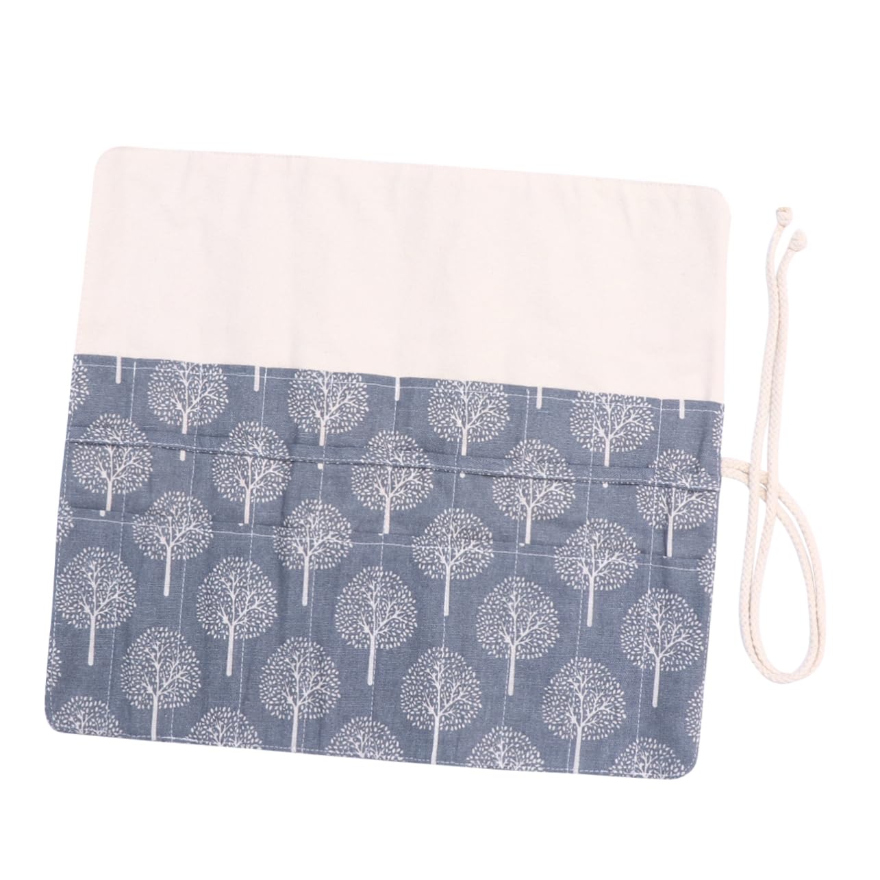 SEWACC 3 Teilige Stifttasche Aufbewahrungstasche Make Up Pinseltasche Aquarell Pinseltasche Stifttasche Make Up Tasche Mit Pinsel Organizer Pinsel Aufrollbarer Pinselhalter Stift