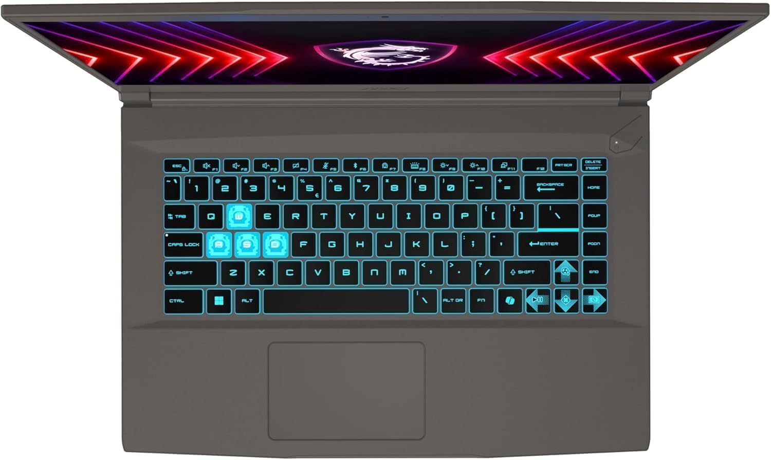 msi Thin A15 B7VF-228XIT, Notebook Gaming, 15.6" FHD 144Hz, AMD Ryzen 7 7735HS, Nvidia RTX 4060 GDDR6 8GB, SSD PCIe4 512GB, RAM DDR5 16GB 4800MHz, WiFi 6E, FreeDOS [Layout e Garanzia ITA] Grigio