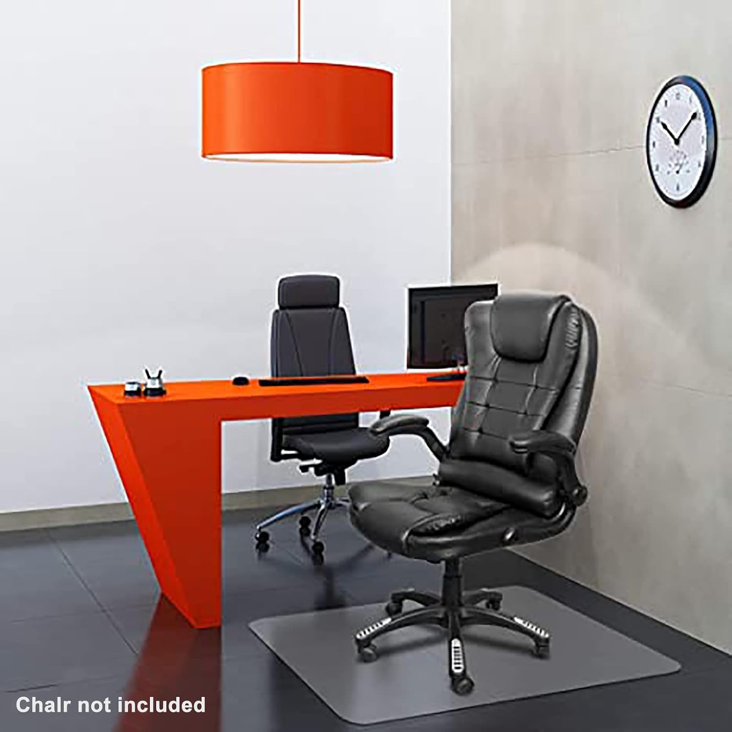 Office Study PVC High Impact Strength Plastic Carpet for Low-Medium Pile Carpet Floors,Wipeable Clear Chair Mat for Hard Floors(1.4x6m)