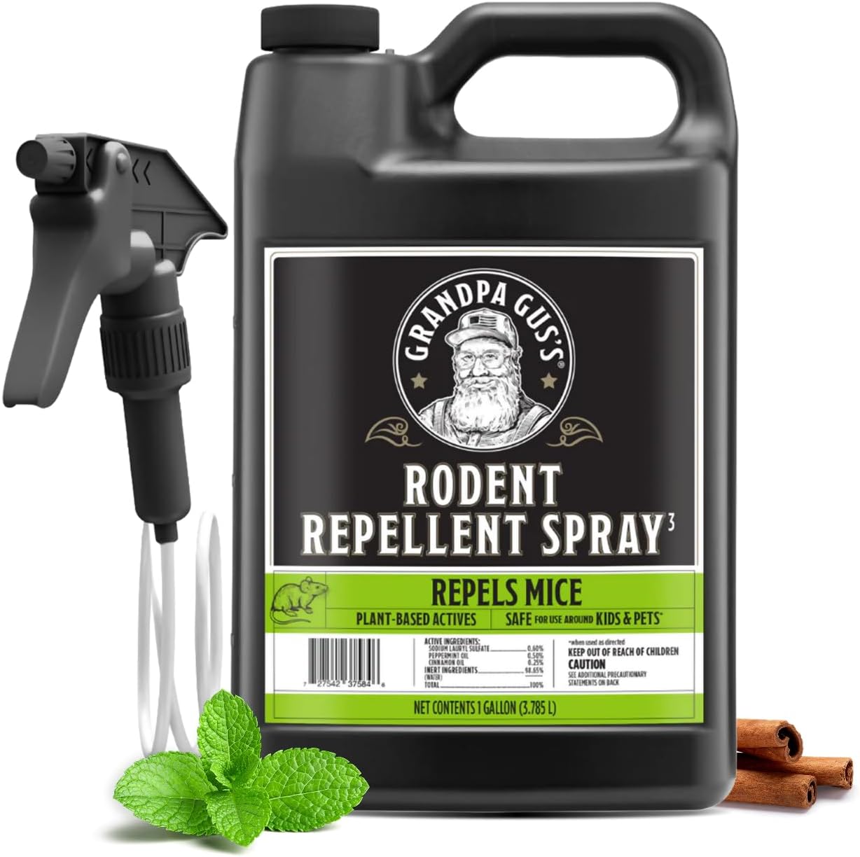 Grandpa Gus's Rodent Repellent (1 Gallon / 3.79 L)
