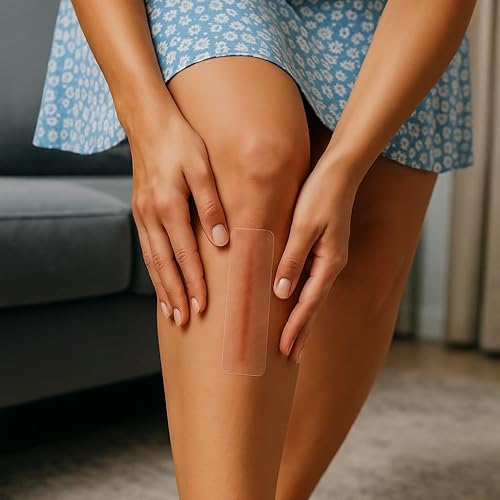 Miniatura 8 de Hojas de silicona de grado médico  Cinta de silicona reutilizable resistente al agua de 7 pulgadas para cicatrices  Cinta transparente transpirable