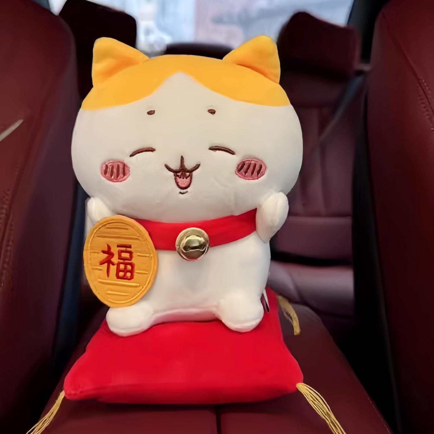 ちいかわ 招福 ハチワレ ぬいぐるみ マスコット 招き猫　タグ付き2点セット 予約】ちいかわ 招福！ハチワレマスコット【2023年4月下旬より