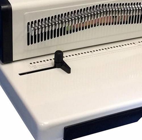 Miniatura 2 de Optimus-46i - Perforadora manual de bobina con insertador eléctrico; perfora hasta 20 hojas por elevación de papel adhesivo de 20 libras; carga de