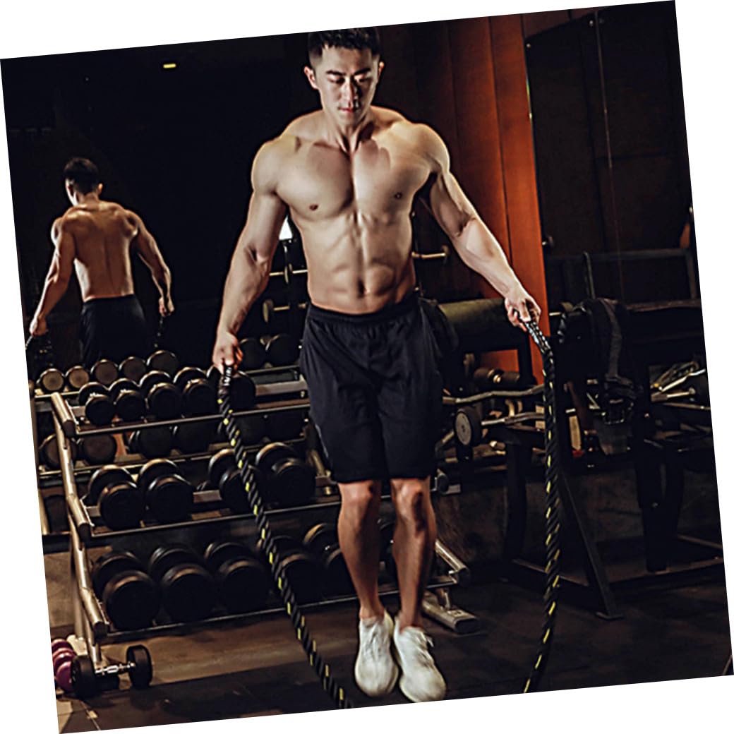 TOYANDONA Corde à Sauter De Fitness Lestée Avec Port De Poids Antidérapant Pour Entraînement Sportif Intérieur Et Extérieur