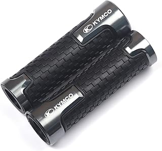 uchwyt akcesoria Dla KYMCO XCITING 250 300 350 400 400S 500 Motocykl 7/8 ''22 MM Uchwyty Na Kierownicę CNC Koniec Uchwyt Motocyklowy Akcesoria (Color : Gray, Size : 7/8'' 22MM)