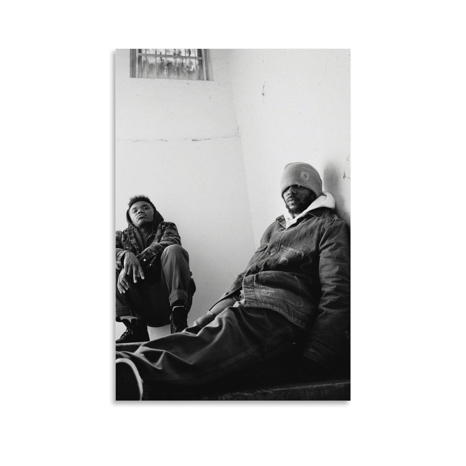 Kendrick Lamar Baby Keem Range Brothers Poster Poster Music Album Cover Poster Wall Art Decor Canvas Poster for Bedroom Artistic Poster Decoration Unframe-style 12x18inch(30x45cm)