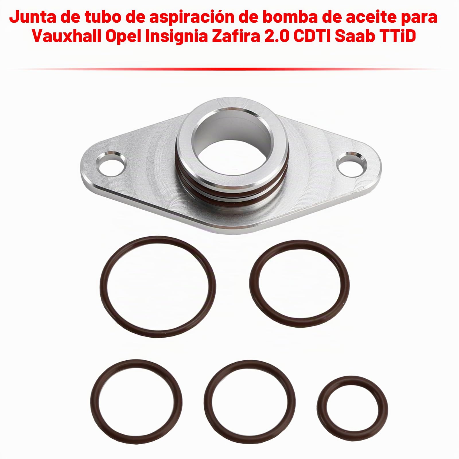 Sello de Tubo de Recogida de Bomba de Aceite Adecuado para Vauxhall Opel Insignia Zafira 2.0 CDTI Saab TTiD