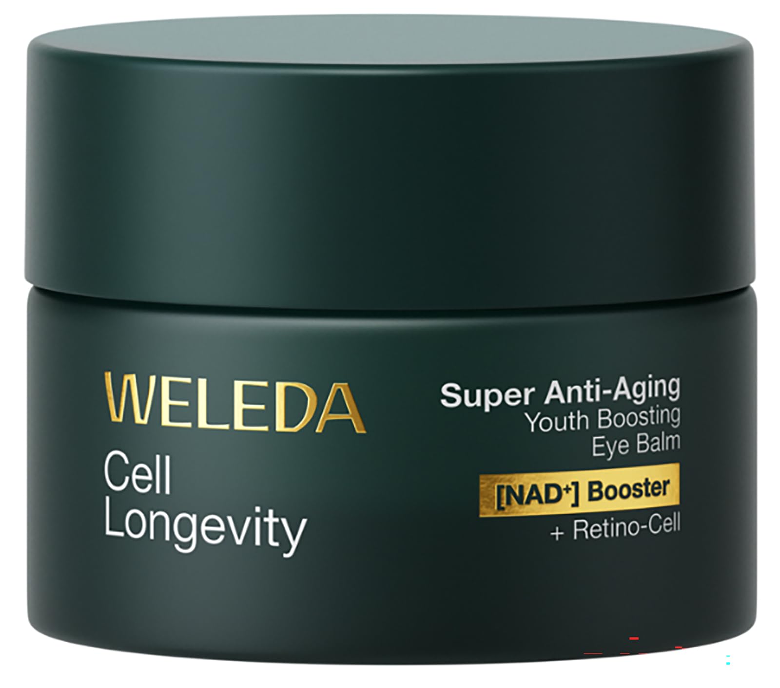 WELEDA Cell Longevity Super Anti-Aging Youth Boosting Eye Balm 4in1 Augenpflege NAD⁺ Booster Retino-Cell reduziert Falten dunkle Augenringe Naturkosmetik vegan 15ml