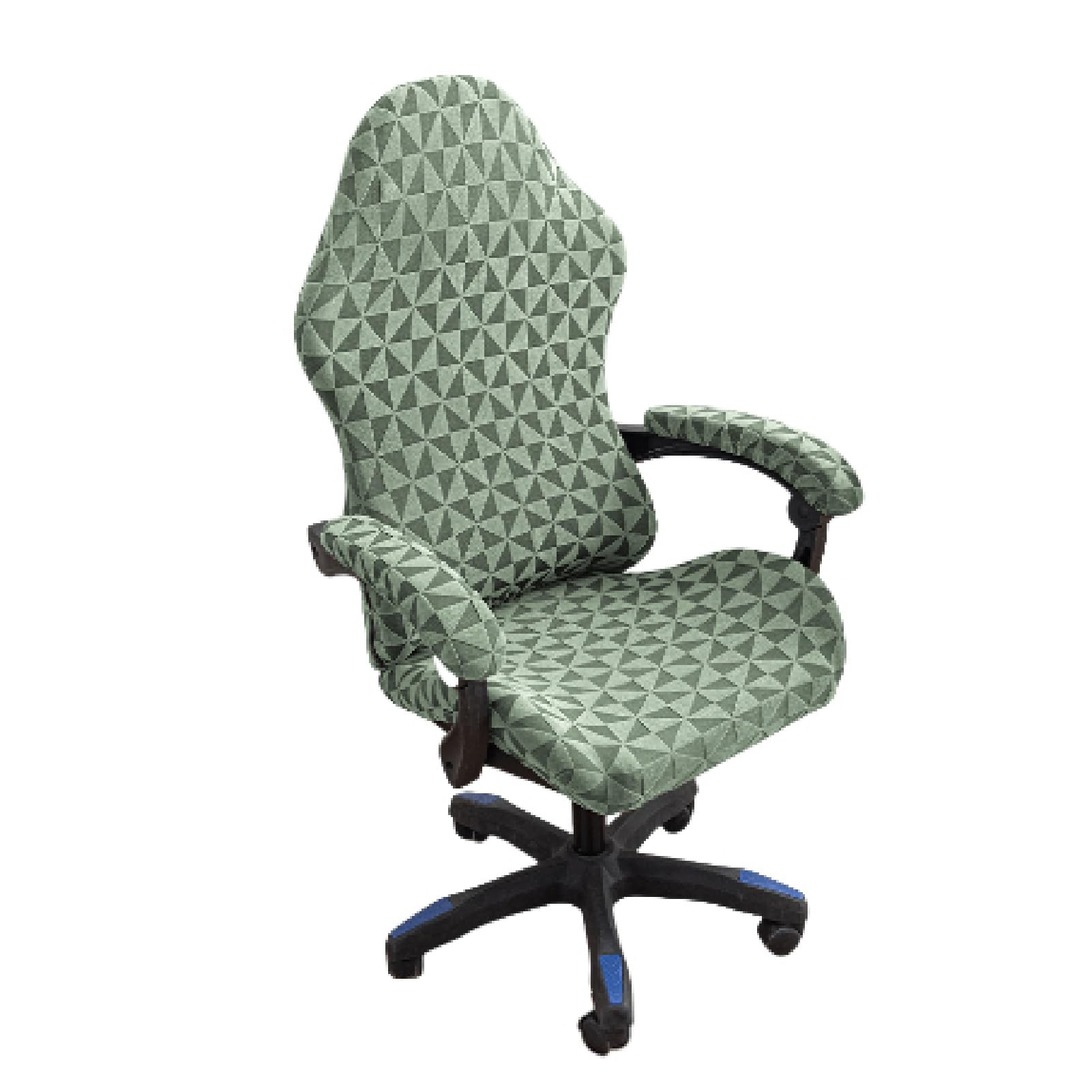 Sxzagzr Green Stretchable Gaming Chair Cover, Computer Chair Covers, Office Chair Cover, Stretchable Gaming Chair Covers Slipcovers, Gaming Chair Covers (Green)