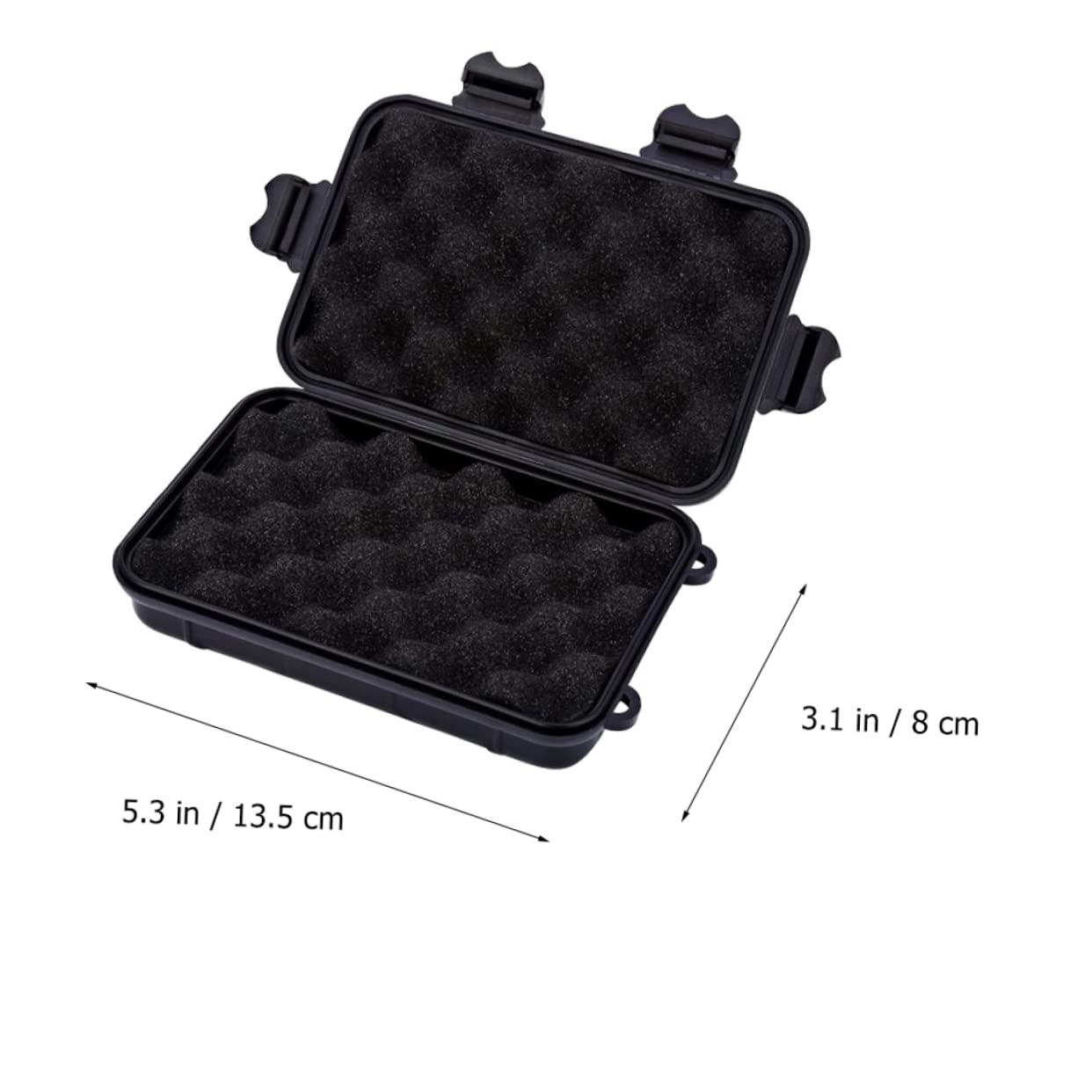 ifundom 2pcs Portable Outdoor Wilderness Lightweight Shockproof Storage Box Carrying Container for Adventurers and Explorers Design for Camping and Hiking