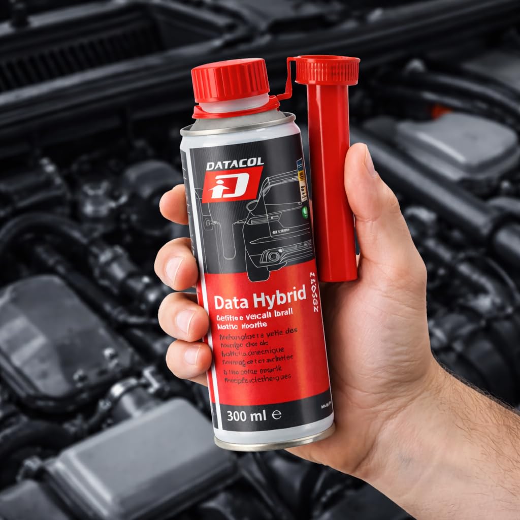 Datacol Aditivo para Coches Híbridos y PHEV (Vehículo Híbrido Eléctrico Enchufable) Data Hybrid – Limpia Inyectores, Previene y Elimina Residuos, Ahorra Combustible y Protege Motor – 300 ml (2)