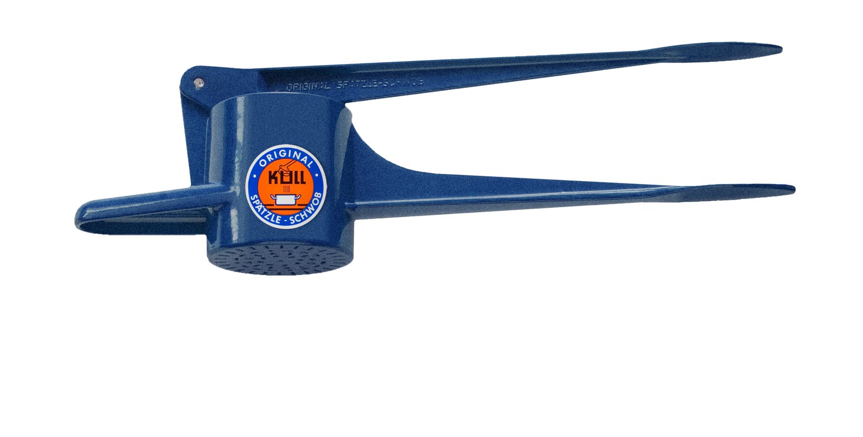 Original Kull Spaetzle-Schwob MAURITIUS-BLUE Spaetzle Press - MADE IN GERMANY - dishwasher safe!