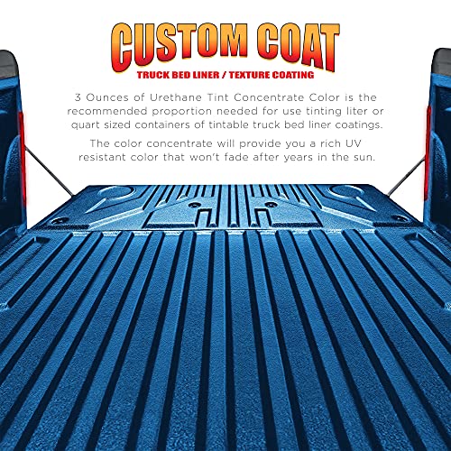 Image of Custom Coat 3 Ounce, Safety Blue, Bed Liner Tint Concentrate