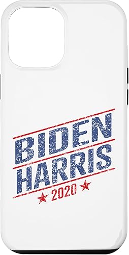 iPhone 13 Pro Max Joe Biden 2020 y Kamala Harris en la funda de un ticket