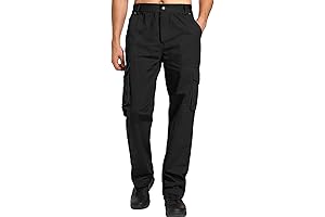Milin Naco Cargo Pants for Men: Durable, Slim-Fitting Hiking and Workout Wear