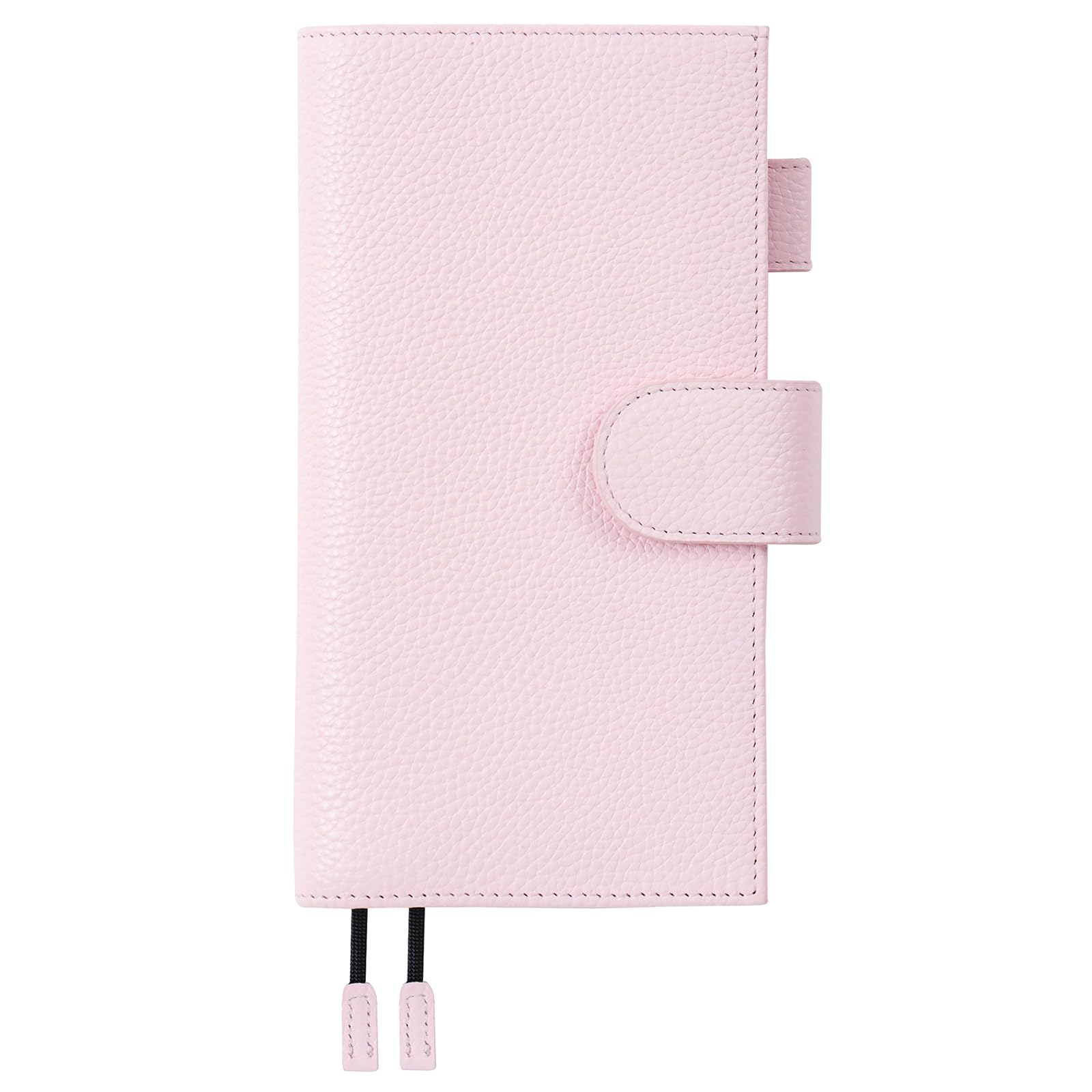 Moterm Leather Cover for Hobonichi Weeks - Fits Hobonichi Weeks/Weeks Mega, with Back Pocket (Pebbled-Quartz)