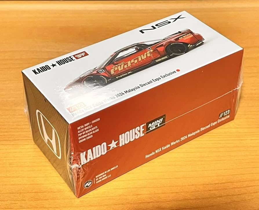 MINI GT 街道 KAIDO NSX 2024 マレーシア MDX限定