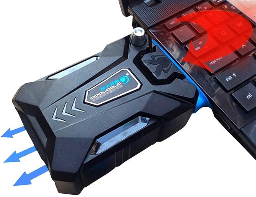 ブラック LEDライト付き ノートパソコン用冷却ファン 低騒音25dB 強力 Amazon.co.jp: 冷却ファン ノートパソコン用 冷却パット 冷却