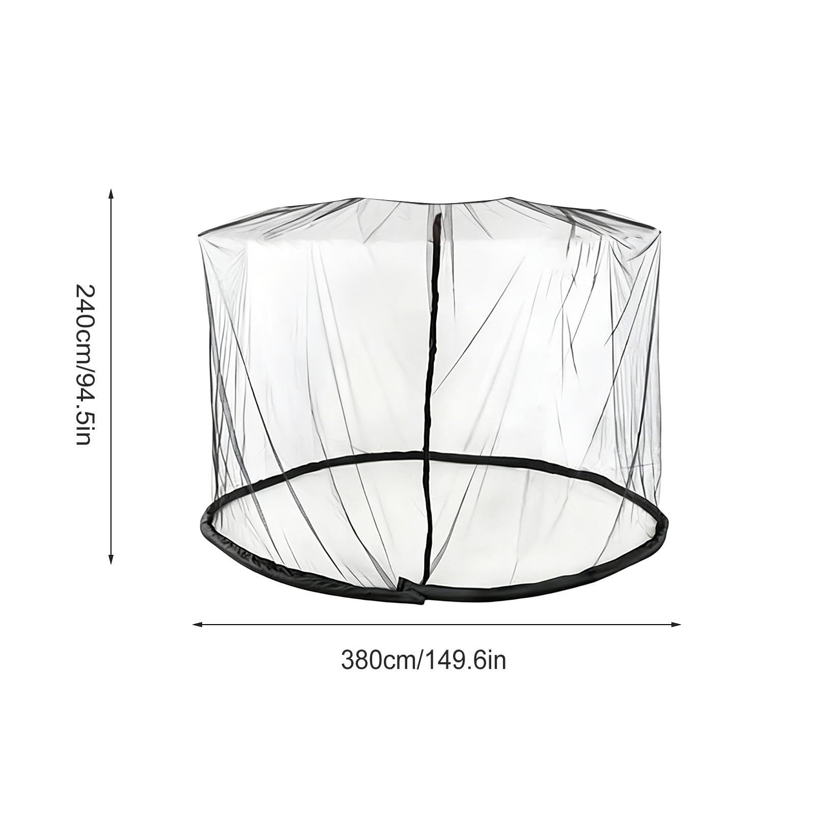 Filet Moustiquaire D'Extérieur Barrière Maillée Protectrice Anti-Moucherons | Filet Anti-Mouches Portable Pour Terrasse Balcon Extérieur Porche Arrière-Cour Camping Pêche Randonnée