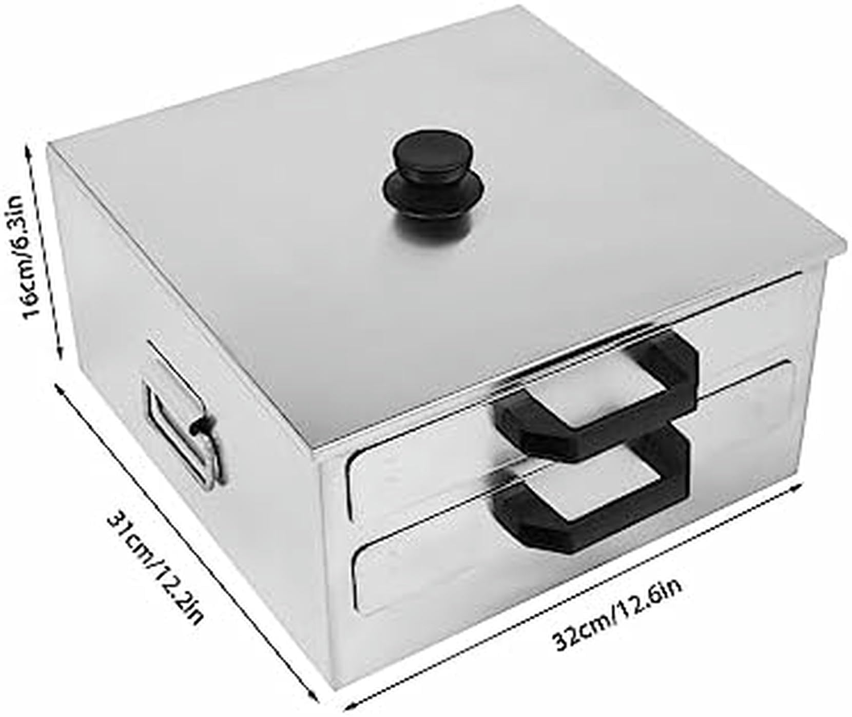 Parowany Makaron Ryżowy, 304 Stal Nierdzewna, Wielofunkcyjne Przybory Kuchenne Z Wymienną Szufladą I Szufladą Zamienną, 2 Warstwy, Idealne Do Przepisów Na Guangong