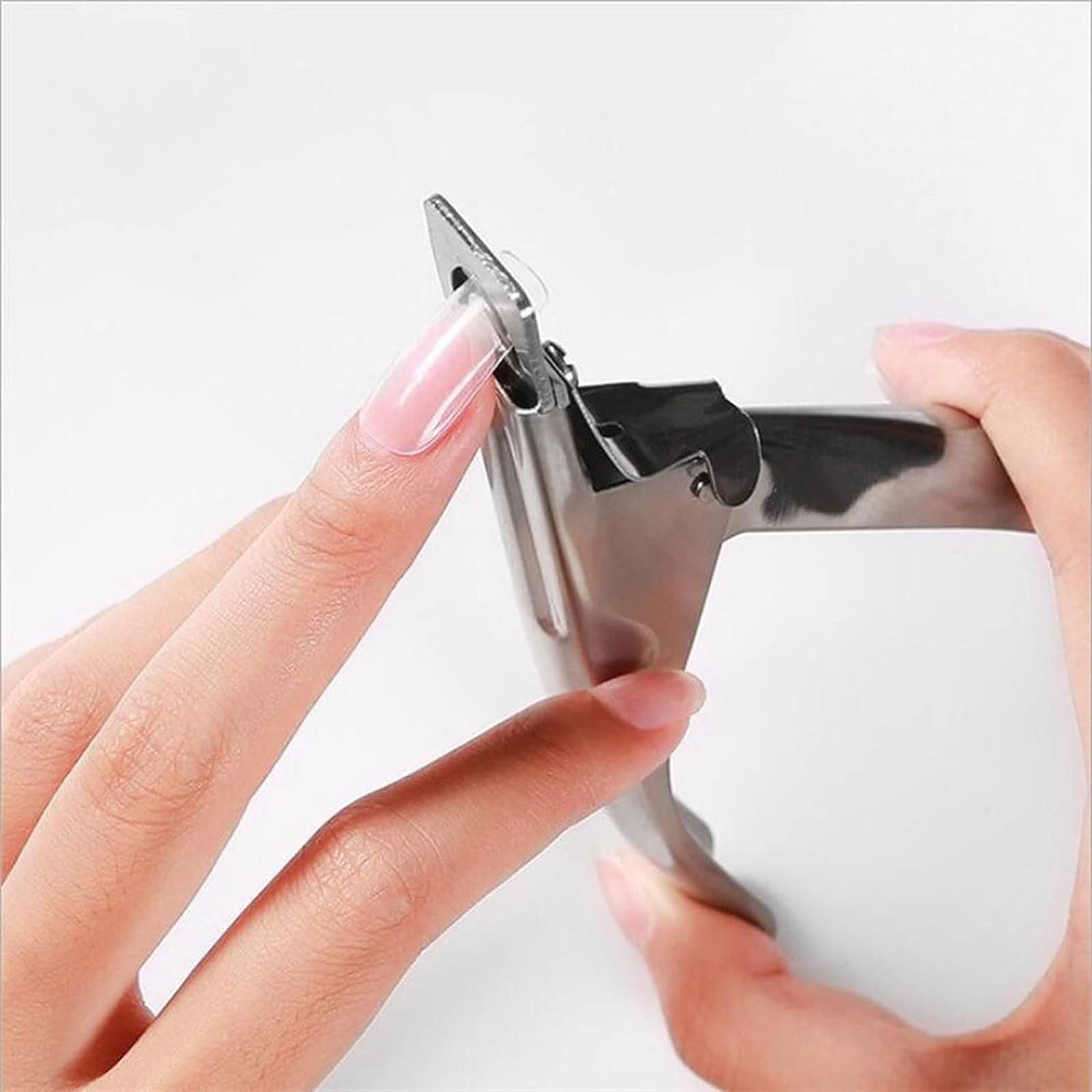 Professioneller Nagelknipser, Maniküre-Pediküre, Clip-Werkzeug Mit Scharfer Klinge, Acryl-Nagelknipser Für Acrylnägel, Künstliche Nagelspitzen, Salon, Heim-Nagelkunst, Pflaume