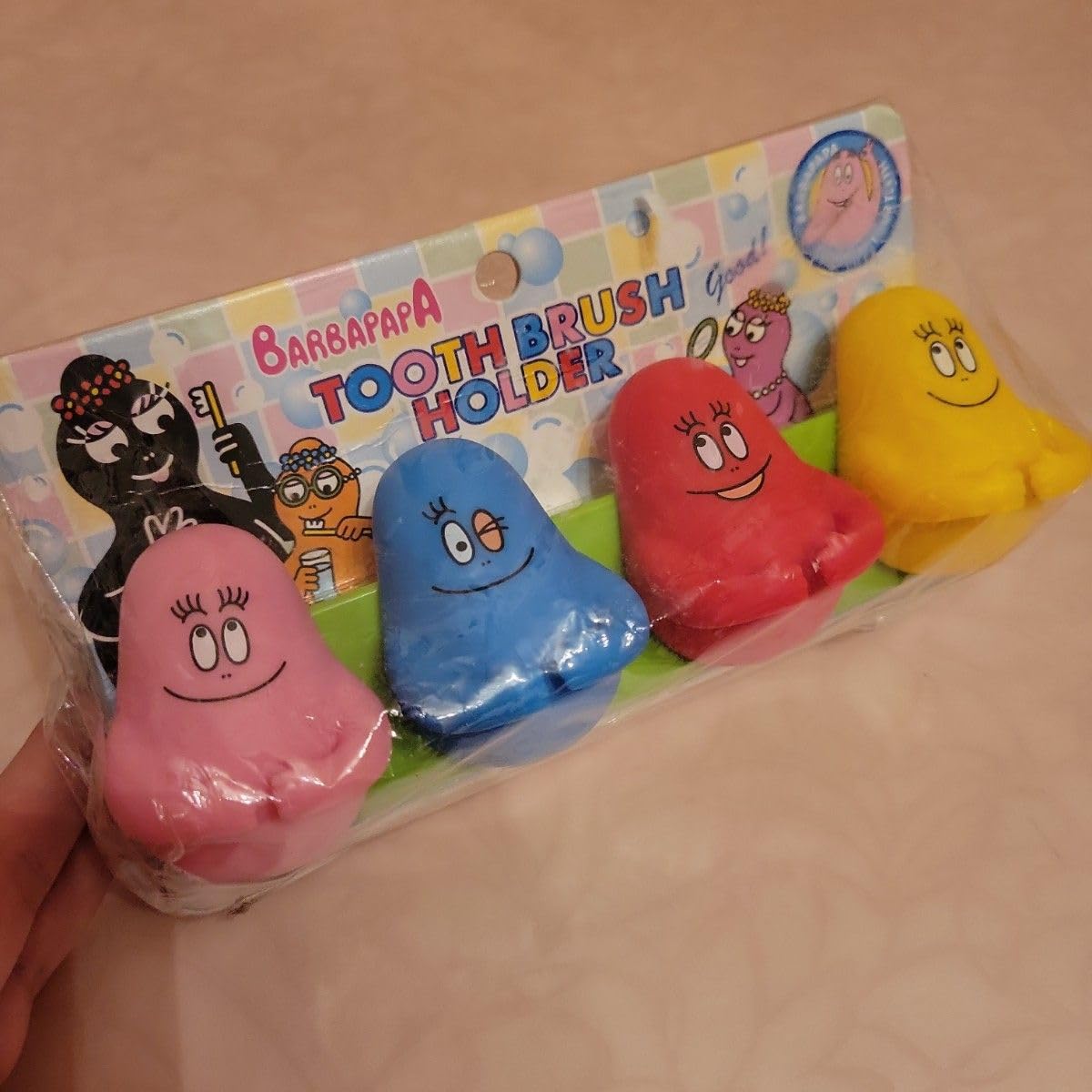 JAS ノベルティ？ バーバパパ 歯ブラシ立て 陶器製 1992年 16cm JAS ノベルティ？ バーバパパ 歯ブラシ立て 陶器製 1992年 16cm JAS