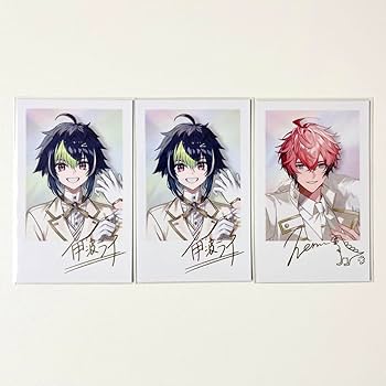 Amazon.co.jp: 伊波ライ 赤城ウェン 6周年 チェキ にじさん : おもちゃ