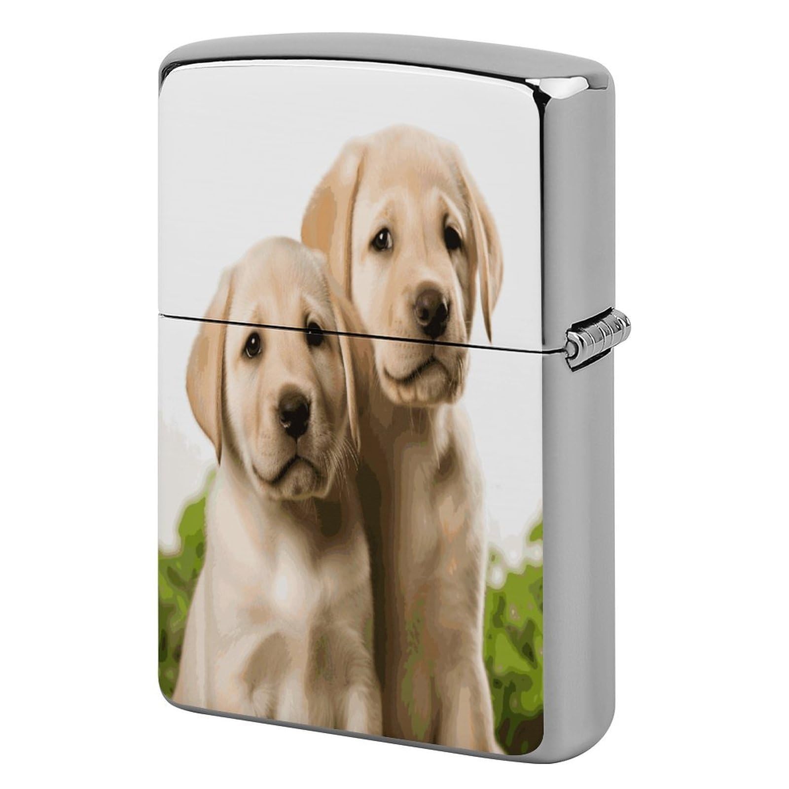 Fekiloot Style Funny Labrador Puppy Dog Lighter Case Cover Lighter Holder