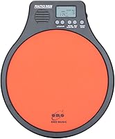 Vista 8 de ENO MUSIC Juego de práctica de tambor de goma para principiantes con metrónomo audible 2 en 1 herramienta de entrenamiento de ritmo
