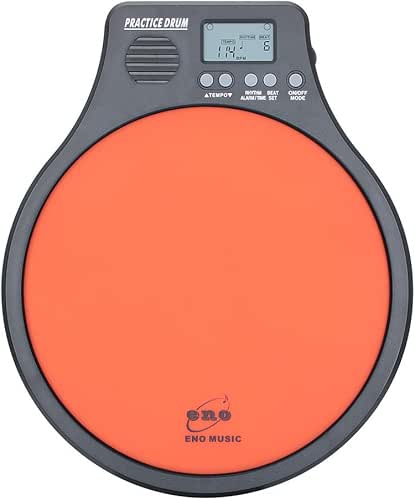 ENO MUSIC Percussion Portable Practice Devices Drum Practice Pad with