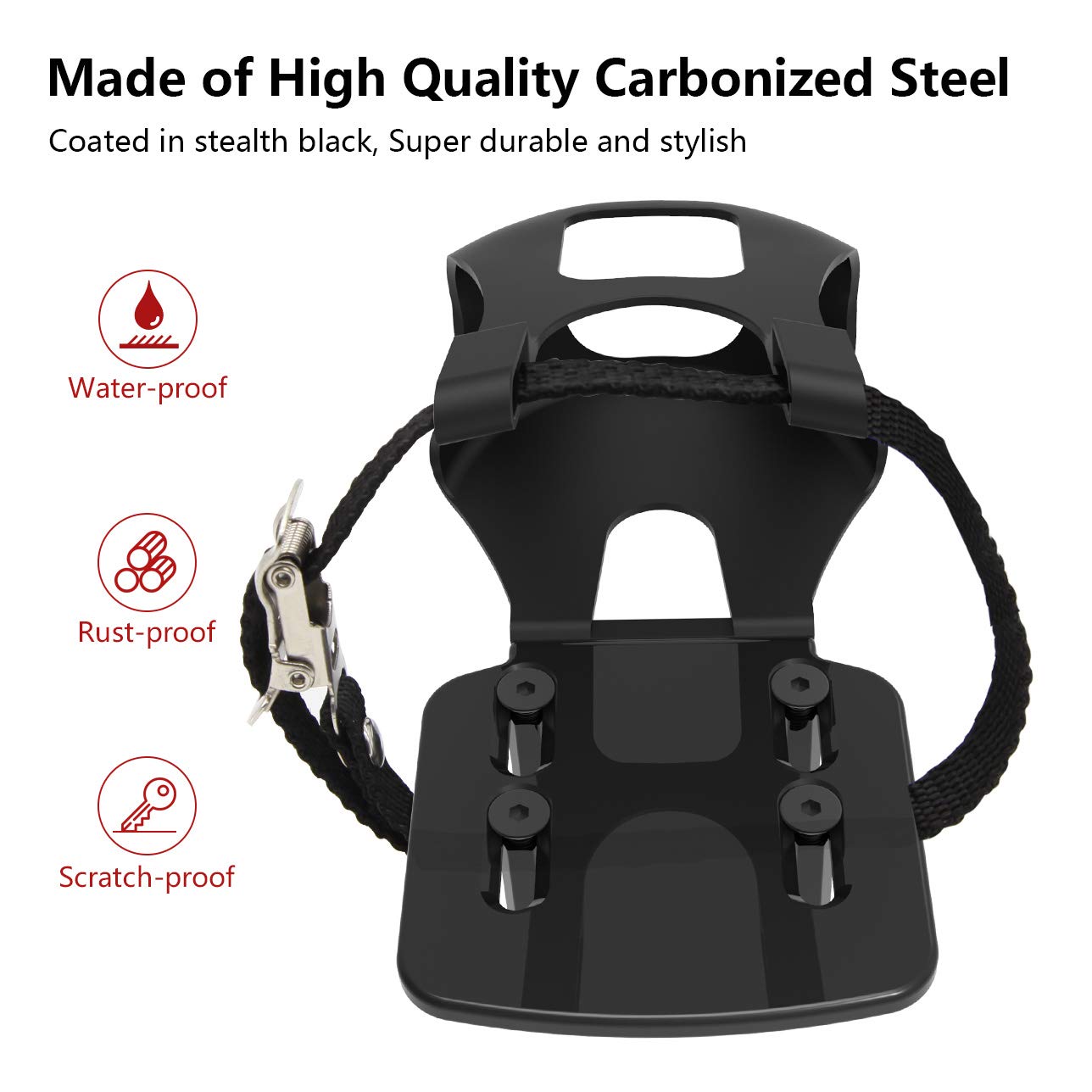 ペロトンバイク　ペロトンバイク用ペダル￼ Amazon | ペロトンバイク用トゥケージ - 調節可能なトゥケージ