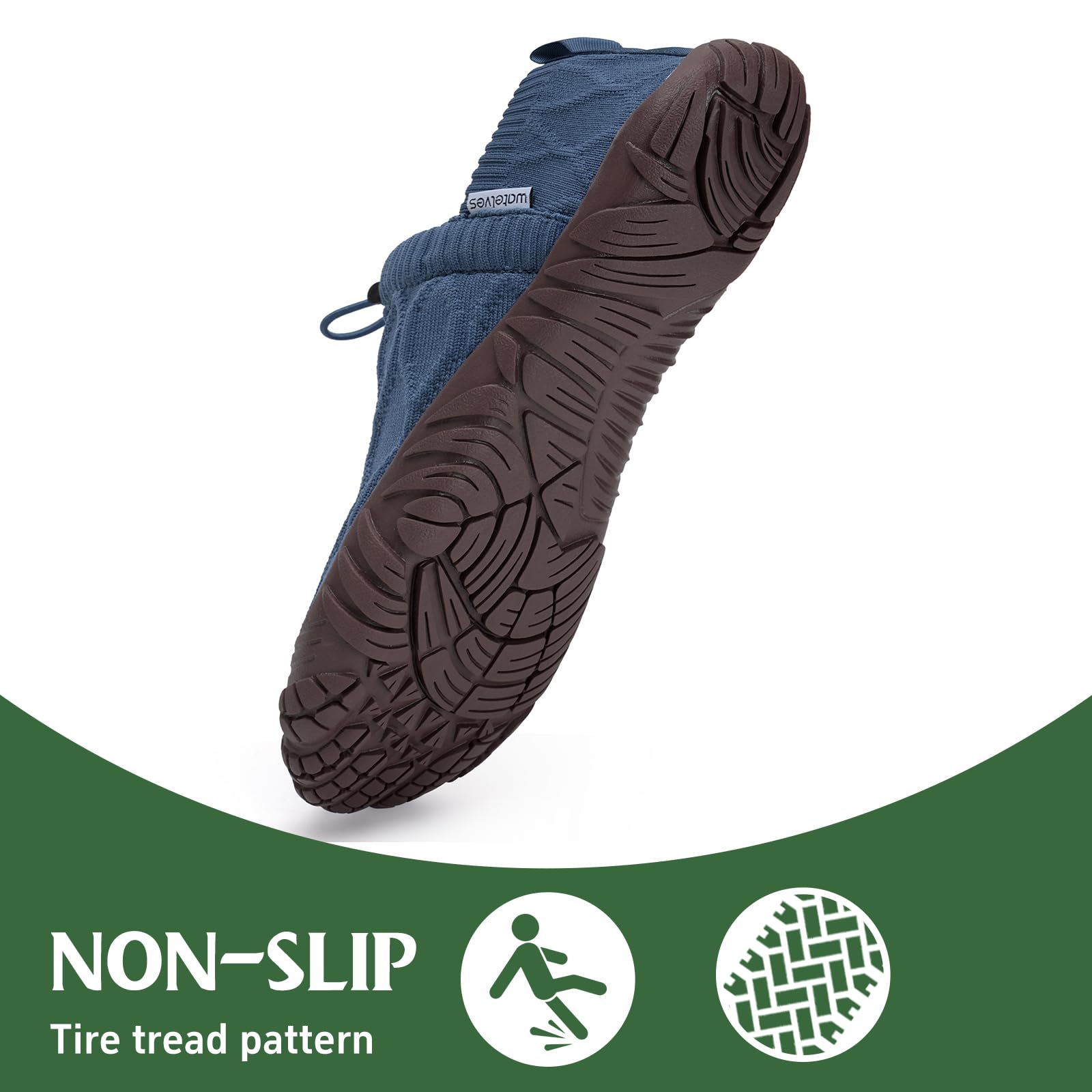 WateLves Unisex Barefoot Zapatillas de Trail Minimalista Running Zapatilla Cómodas Ligeras Zapatos Descalzos