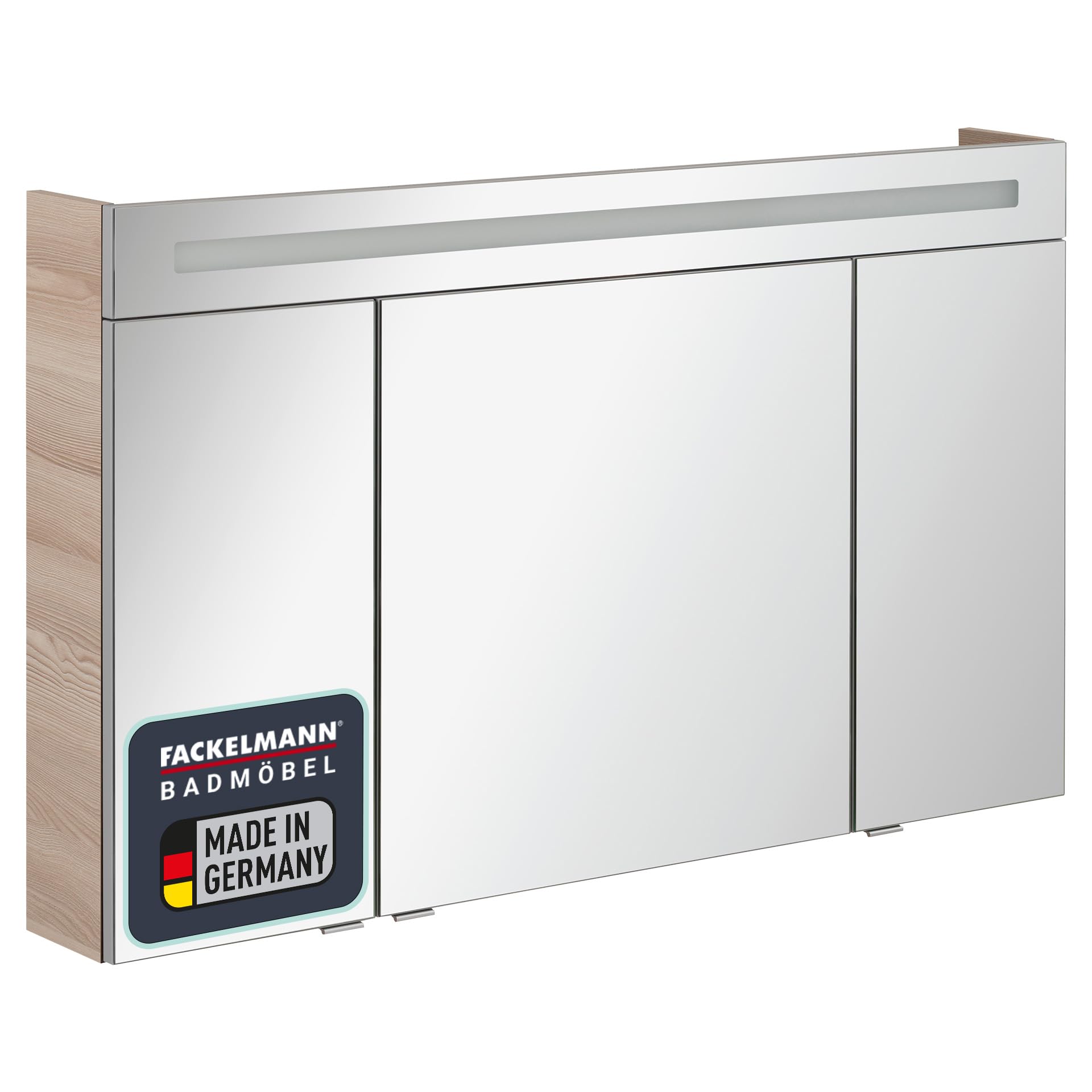 Fackelmann Spiegelschrank Weiß Fackelmann Spiegelschrank B.CLEVER Weiß - In 6 Größen (60-120 Cm), Made In Germany B.CLEVER Spiegelschrank Montage