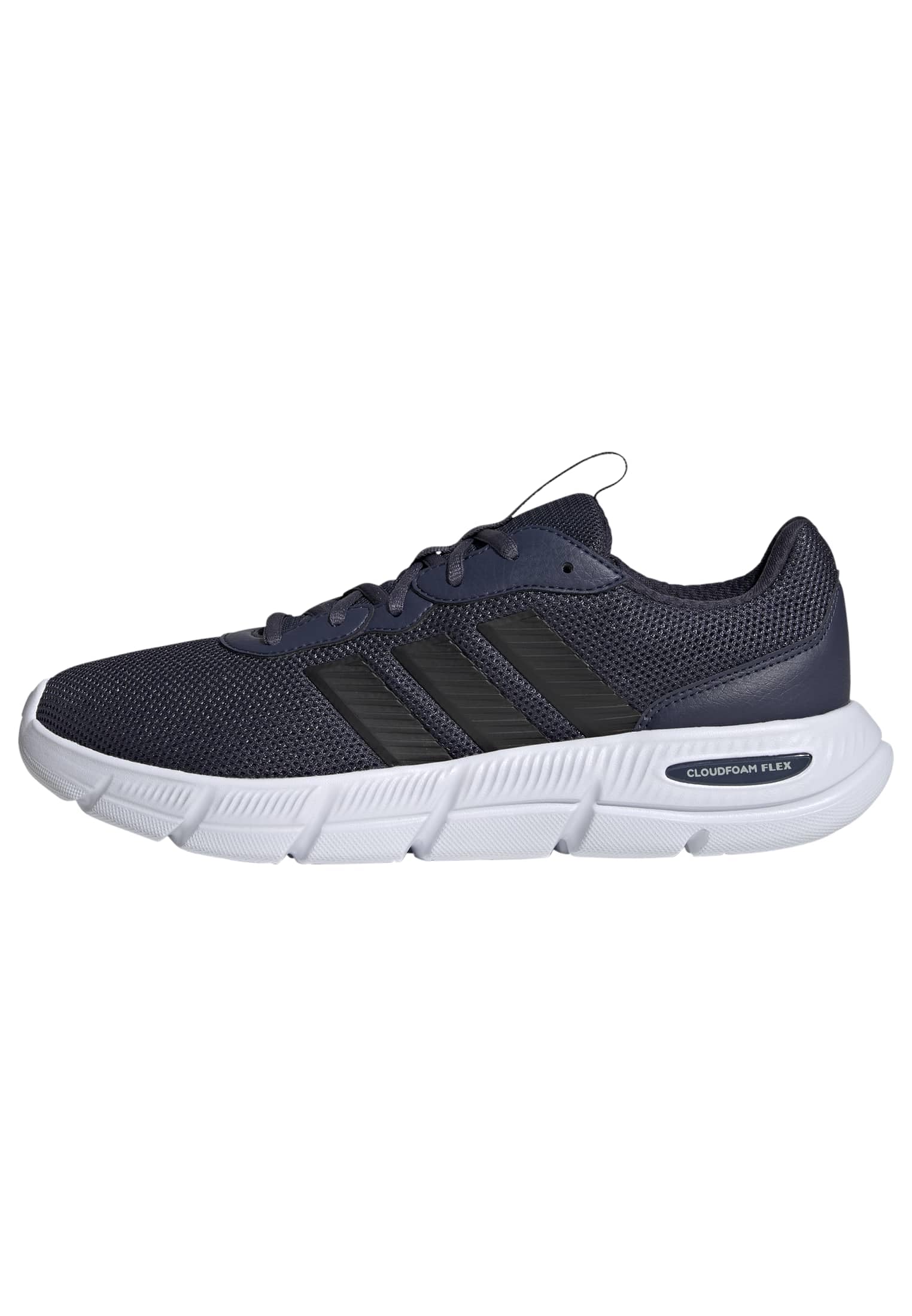 adidas Herren Cloudfoam Flex Laces Shoes, Shadow Navy/Core Black/FTWR White, 40 2/3 EU