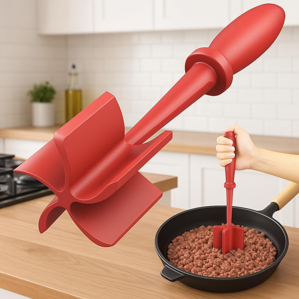 Potato Masher & Meat Chopper Tool