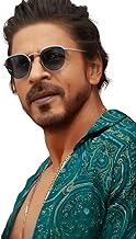 Retro Small Round Pathan Shahrukh Khan Sunglass for Men and Women, Trendy Circle Sun Glasses, UV400 Protection, Metal Shades