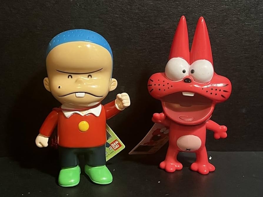 ソフビ　ニャロメ　レトロ ソフビ ニャロメ レトロ